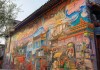 文化墙彩绘工程，陕西文化创新的生动呈现